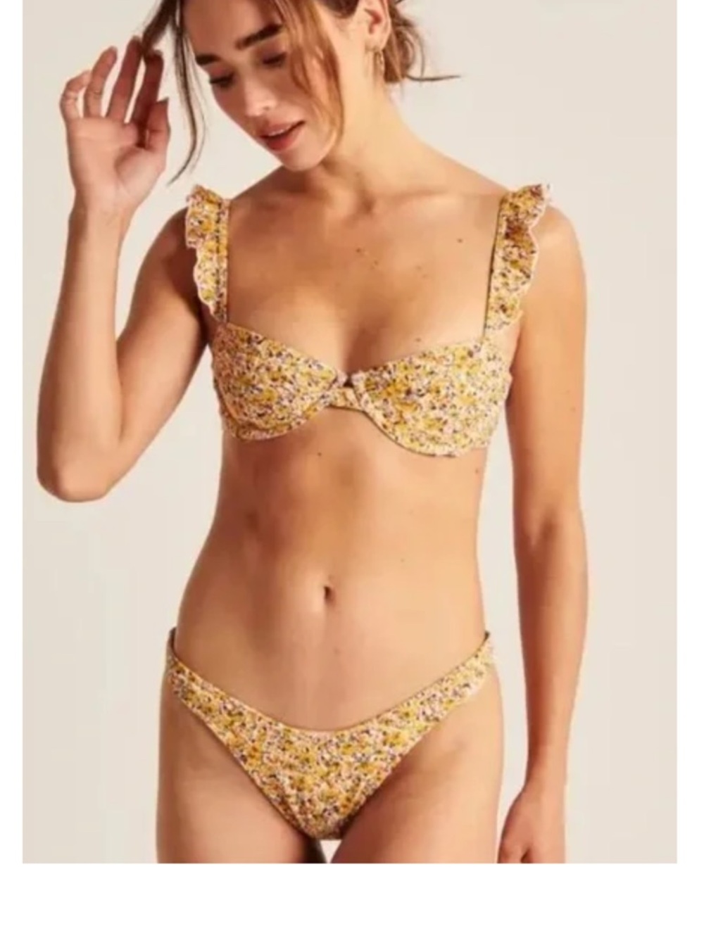 Abercrombie & Fitch Floral Bikini Sz XS